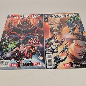 Justice League #49 & #50, Darkseid War‎ parts 9 & 10 DC Comic, 2016